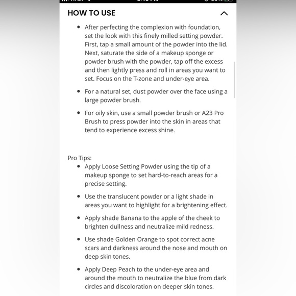 NEW Anastasia Beverly Hills Loose Setting Powder in GOLDEN ORANGE - Picture 4 of 5